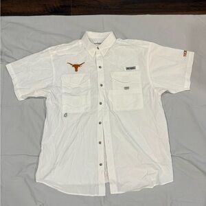 Columbia PFG White Men's Shirt